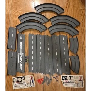 1991 TYCO TCR Total Control Slotless Race Car Track Terminal Cones Flags